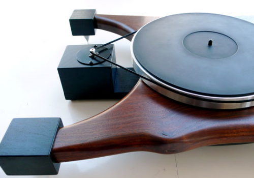 platine vinyle ne bois