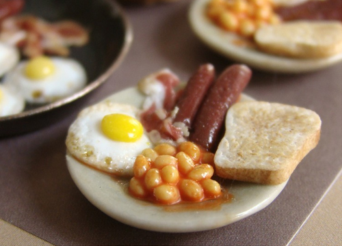 aliments miniatures pour poupées