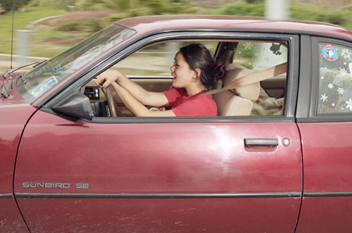 automobiliste en voiture
