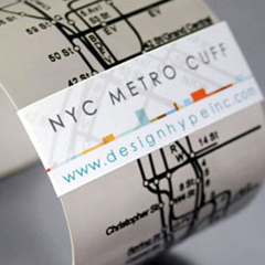 Bracelet plan de métro