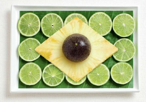 Drapeaux comestibles