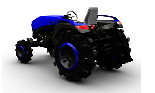 tracteur design du futur