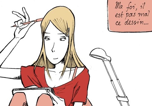 Il est pas mal ce dessin Esther Gagné