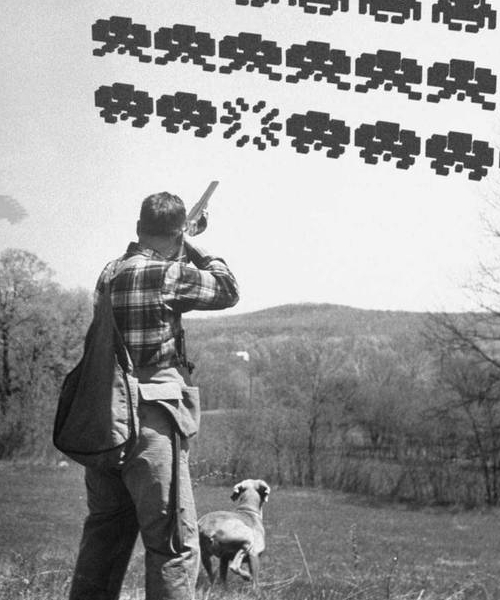 Chasseur de Space Invaders