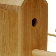 Maison pour oiseaux urbains