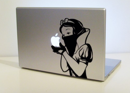 Blanche-Neige geek : Apple
