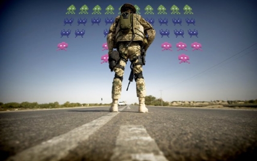 Space Invaders par Adam Richardson