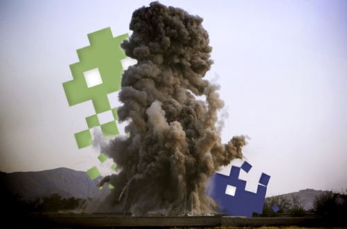 Space Invaders par Adam Richardson
