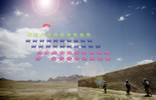 Space Invaders par Adam Richardson