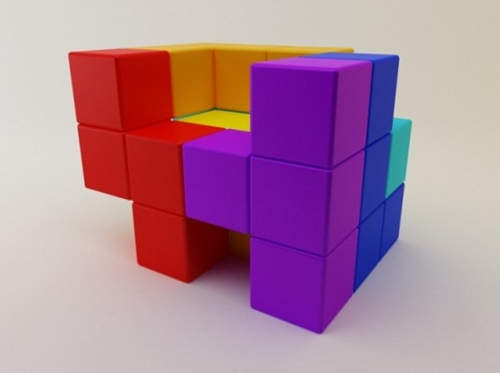 Fauteuil Tetris