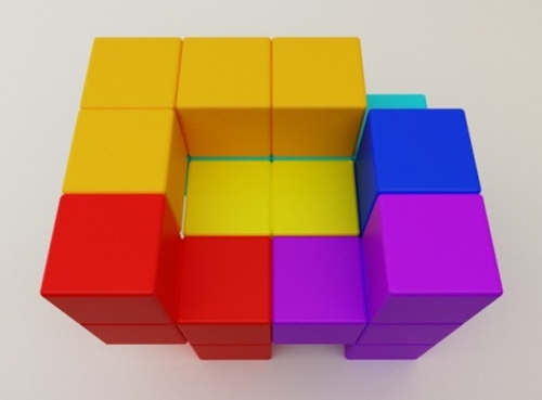 Fauteuil Tetris