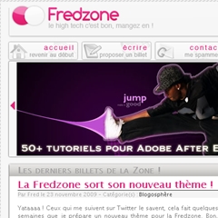 Photo : Fredzone : nouveau thème !