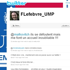 Photo : @FLefebvre_UMP Frederic Lefebvre