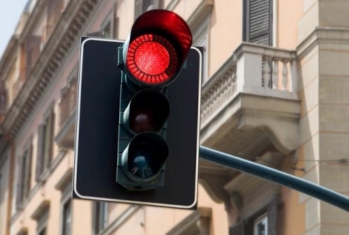 Feu rouge concept progressif