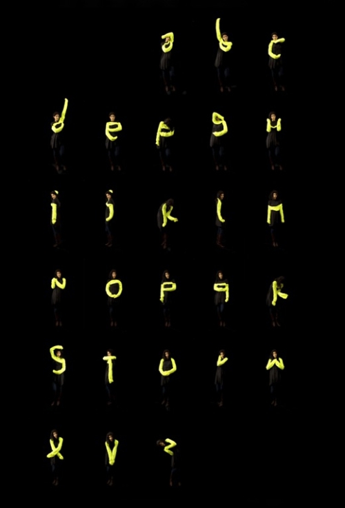 alphabet fashion