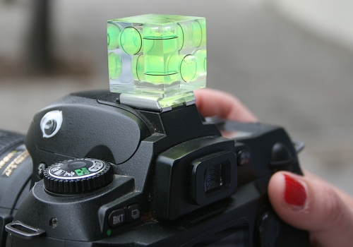 Niveau à bulle pour appareil photo