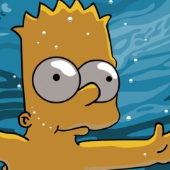 Photo : Nirvana Bart Simpson