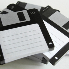 Photo : Disk It : bloc-note disquette