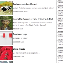 Blog : nouveau design textuel