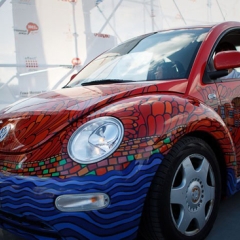 Photo : Volkswagen New Beetle Aerography