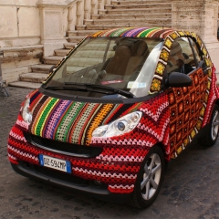 Photo : Smart au crochet