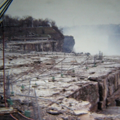 Photo : Chutes du Niagara : assechées !