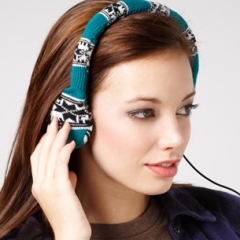 Photo : Casque audio en laine