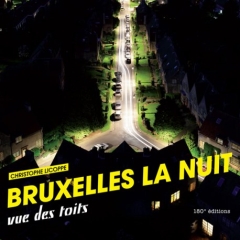 Photo : Bruxelles la nuit vue des toits