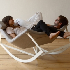 Photo : Double Rocking chair