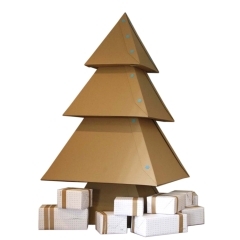 Photo : Sapin en carton