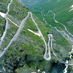 Photo : Trollstigen : la Route des Trolls