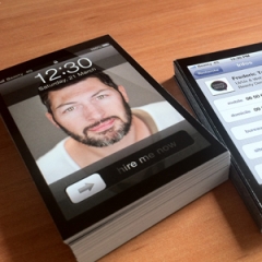 Cartes de visite iPhone