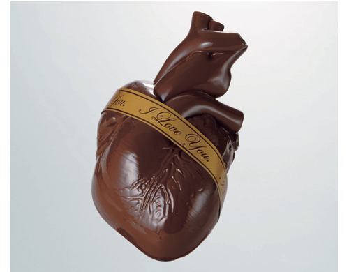Coeur en chocolat