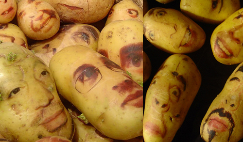 quelques visages en patates ...