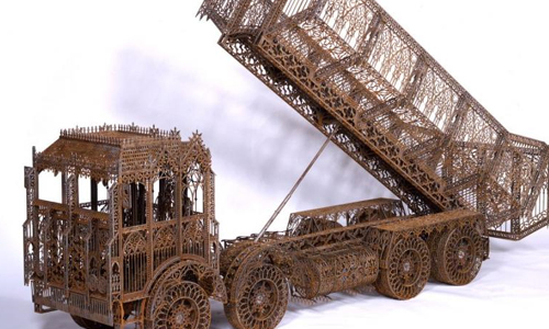 camion façon gothique