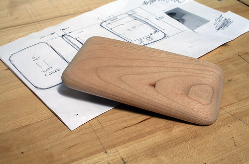 iPhone de bois : préparation