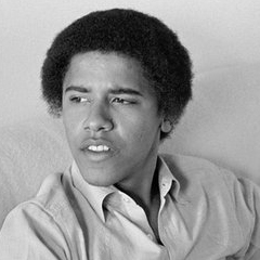 Obama, jeune