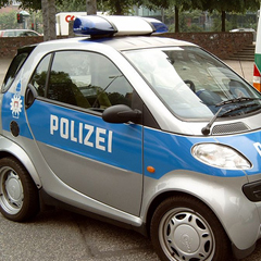 La police aime la Smart !