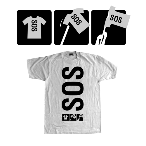 T-shirt SOS
