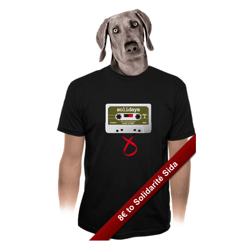 T-shirt electrock Solidays