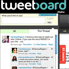 Photo : Tweetboard