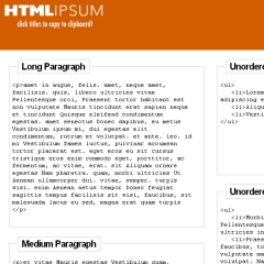 Photo : HTML Ipsum