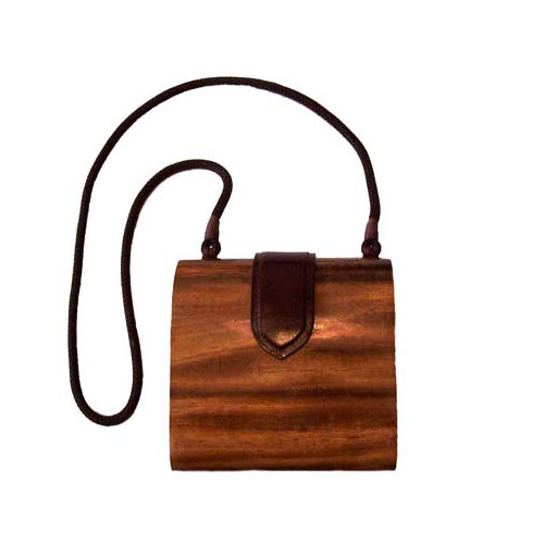 Sac à main en bois