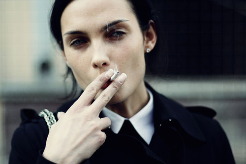 Natali, cigarette