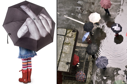 parapluie Fuck the rain