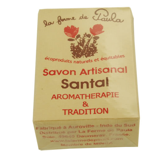 Savon Indien natural Santal