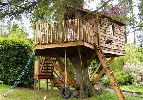 Maison dans les arbres