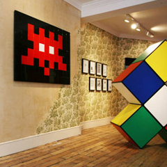 Photo : Space Invaders expo à Londres !