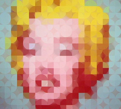 art minimaliste Marylin