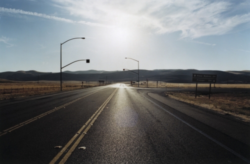 photo : route de l'accident de James Dean